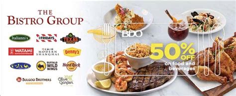 bdo bistro promo 2024 unibank|BDO makes dining out more affordable for its credit cardholders.